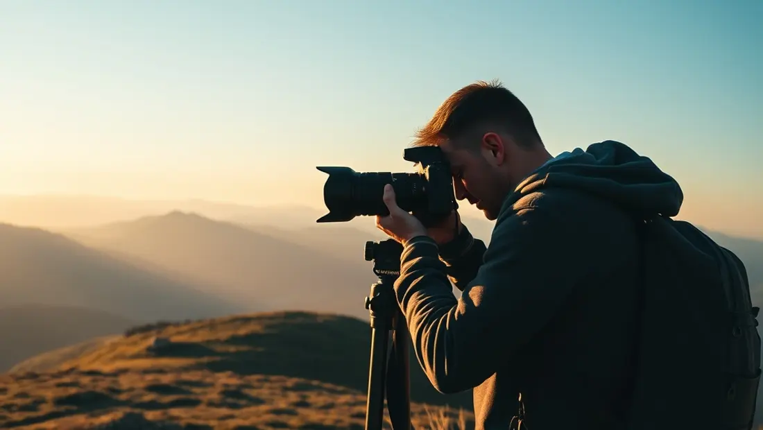 Fotografier in der Landschaft
