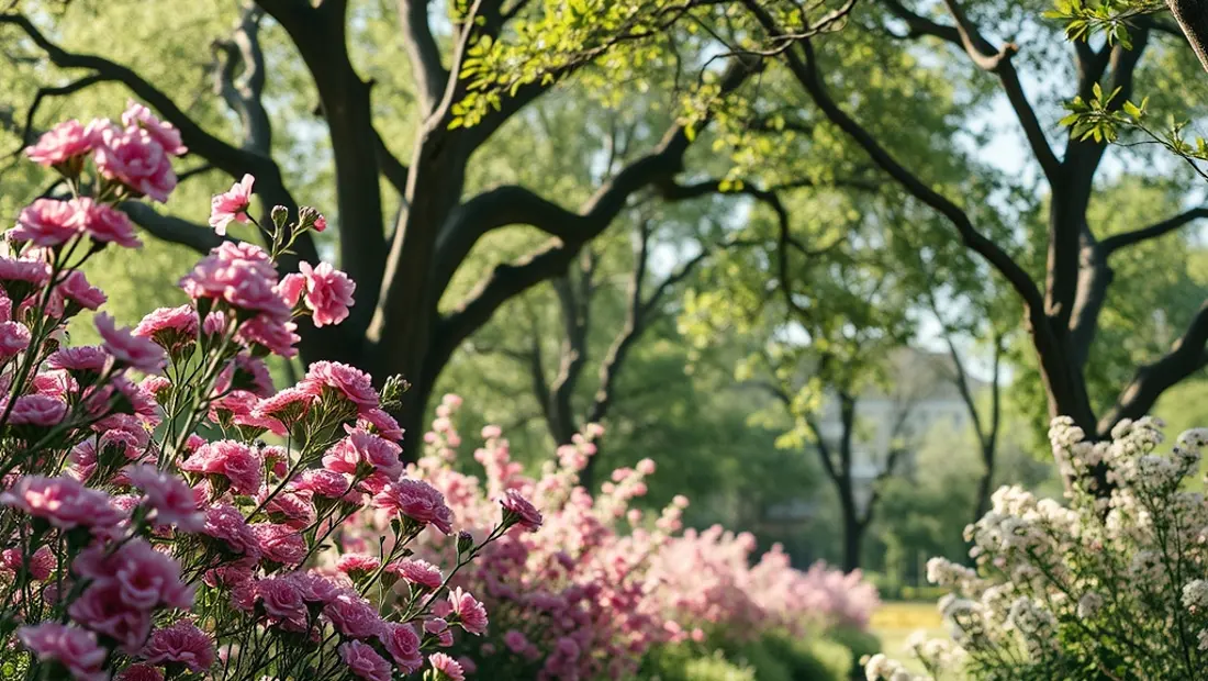 Blumen und Bäume um die Heugabel 2025